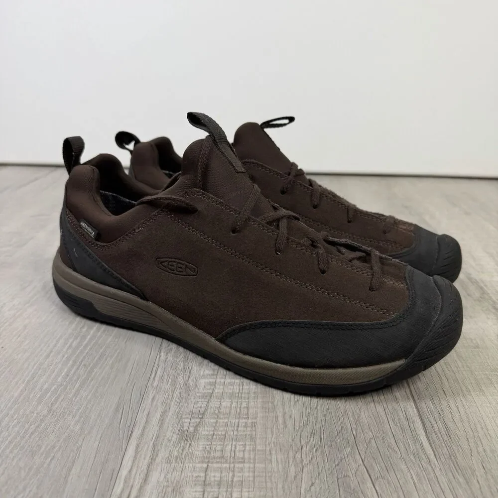 Keen Jasper II EG Moc WP Waterproof Shoes Men's 12 Brown Hiking Trail Running C